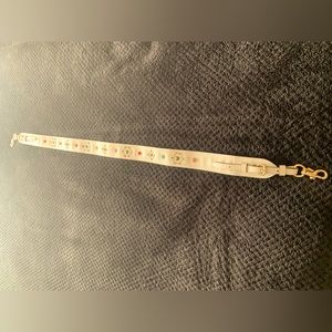 Coach western rivets bag strap